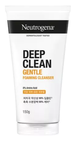 뉴트로지나 딥클린 젠틀 포밍 클렌저
