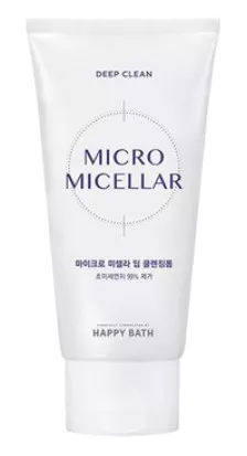 해피바스 마이크로 미셀라 딥 클렌징 폼